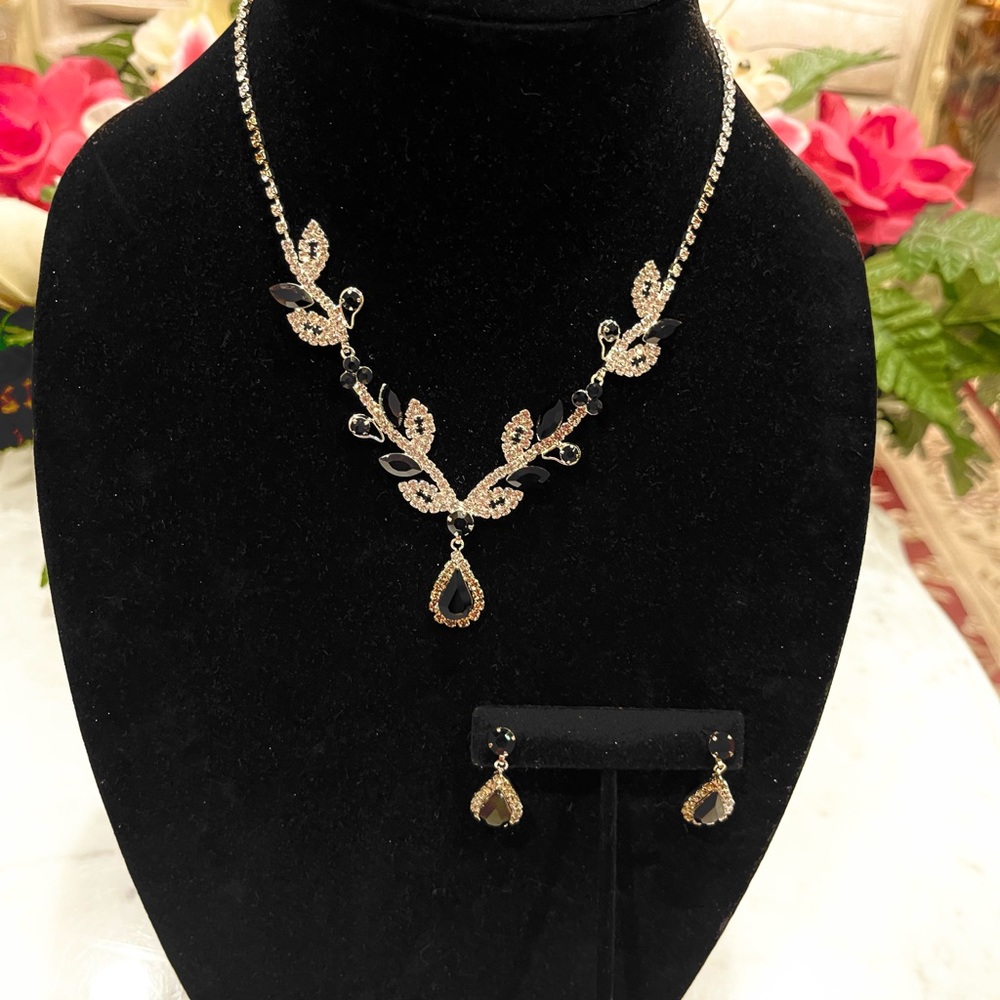 Necklace Earrings set.